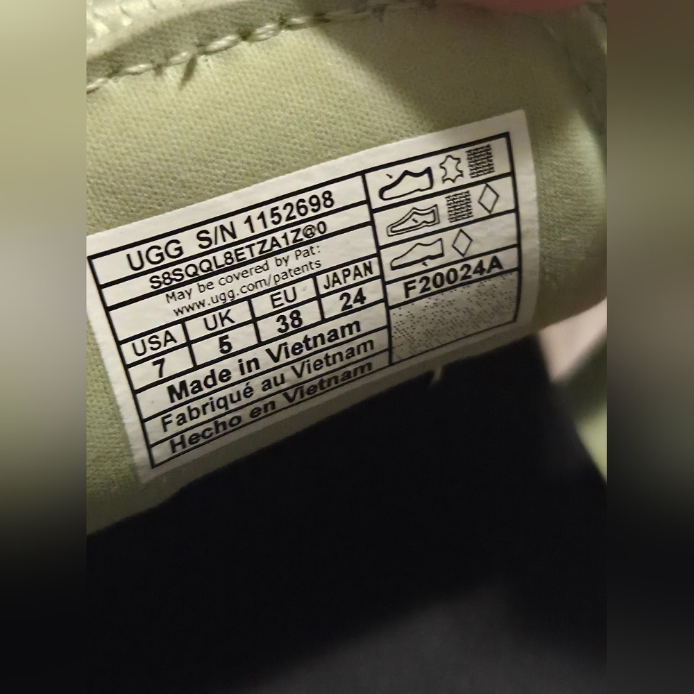 UGG Light Green Platform Sandals - image 5